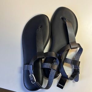 Torrid black sandals brand new